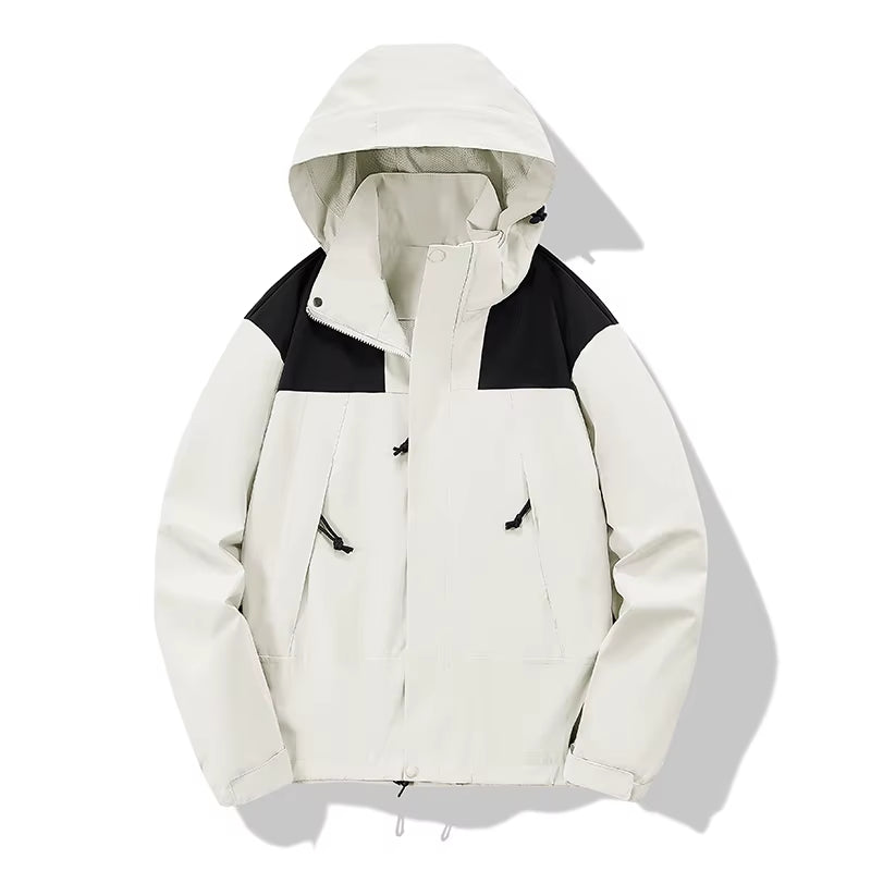 High Quality Unisex Camping Clothes Hiking Jacket Waterproof Thin Safari Windproof-23657#