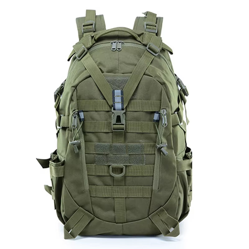 Camping Backpack Men'S Bag Travel Bags Tactical Molle Climbing Rucksack Hiking Outdoor Reflective Shoulder Fishing Laptop Bag