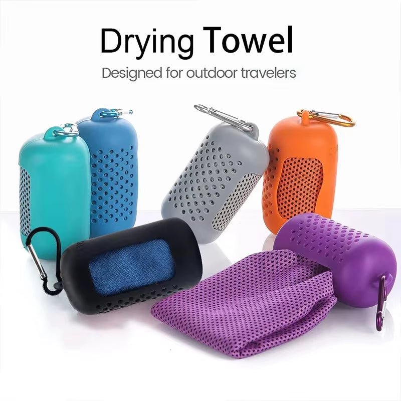 Outdoor Microfiber Quick Dry Sports Cooling Ice Towel Cold Sports Towel Fitness Cool Towel Camping