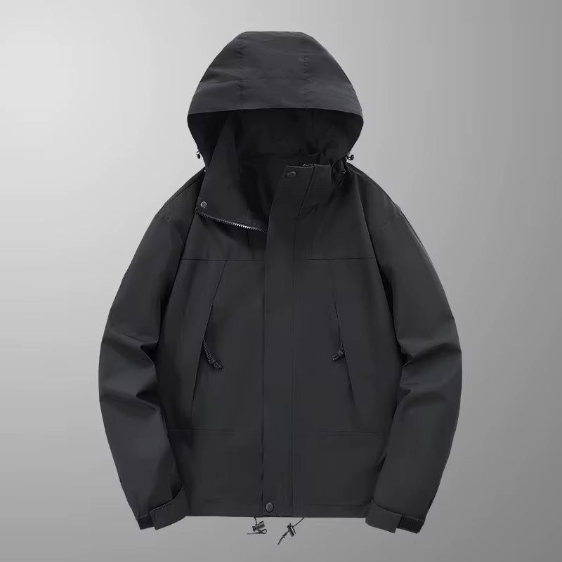 High Quality Unisex Camping Clothes Hiking Jacket Waterproof Thin Safari Windproof-23657#