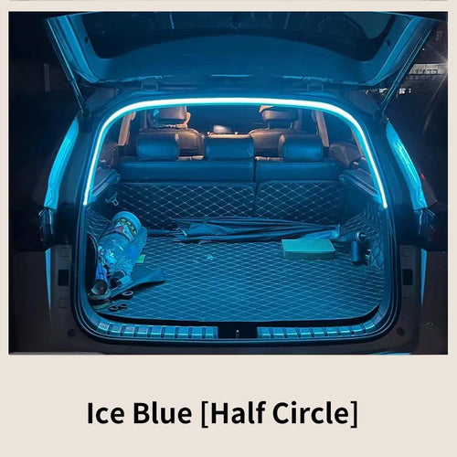 Car Trunk Lights, Automatic Induction Lights, LED Lights with Tailgate Lights, Car Reading Lights, and Interior Lights