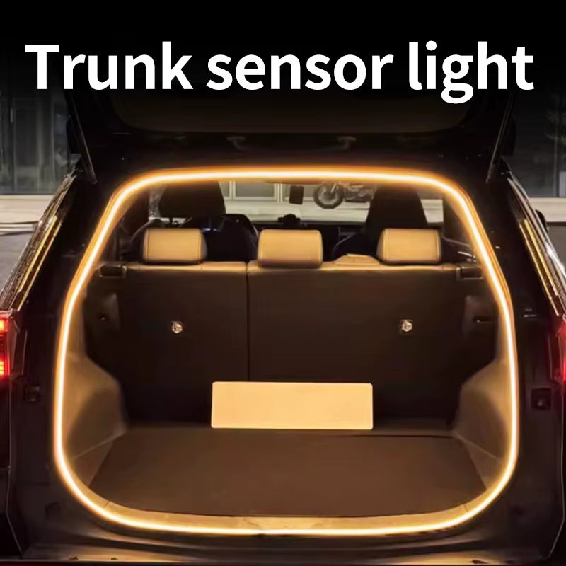 Car Trunk Lights, Automatic Induction Lights, LED Lights with Tailgate Lights, Car Reading Lights, and Interior Lights